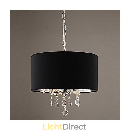 Moderne eigentijdse trommelkristal mini-stijl chromen kroonluchter Moderne eigentijdse trommelkristal mini-stijl chromen kroonluchter
