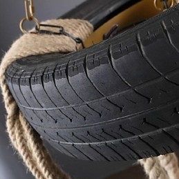 Vintage schilderij plastic hanglamp