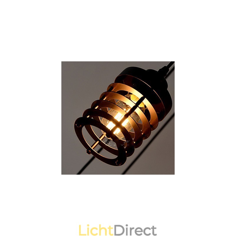 Vintage Edison Multiple Verstelbare DIY Plafondlamp Hanglamp Kroonluchter Moderne Chic Industriële Eetkamer