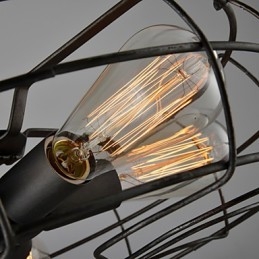 Loft Vintage Creatieve Verlichting Lampen Amerikaanse Landelijke Stijl Minimalistisch IJzer Industrieel Ventilator Kroonluchter