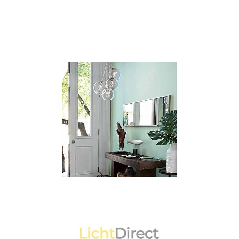 Traditionele klassieke mini-stijl schilderij hanglamp