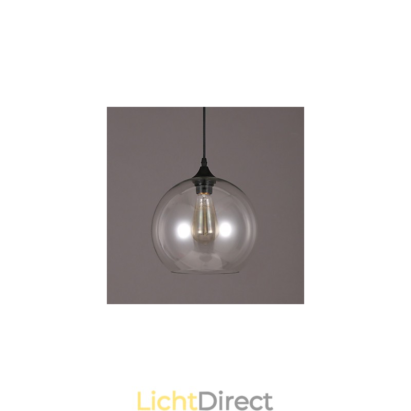 Creatieve Noordse gecontracteerde landelijke glazen bol enkele kop hanglamp