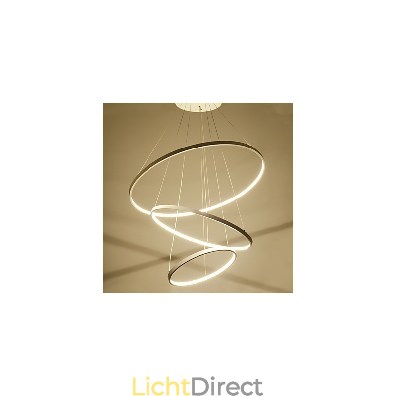 Moderne design hanglamp met drie ringen