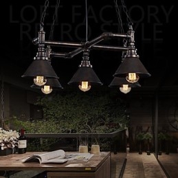 Retro Klassieke Metalen Plafondlampen Eenvoudige Hanglampen Café Hanglamp