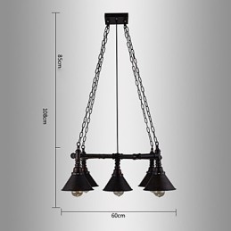 Retro Klassieke Metalen Plafondlampen Eenvoudige Hanglampen Café Hanglamp