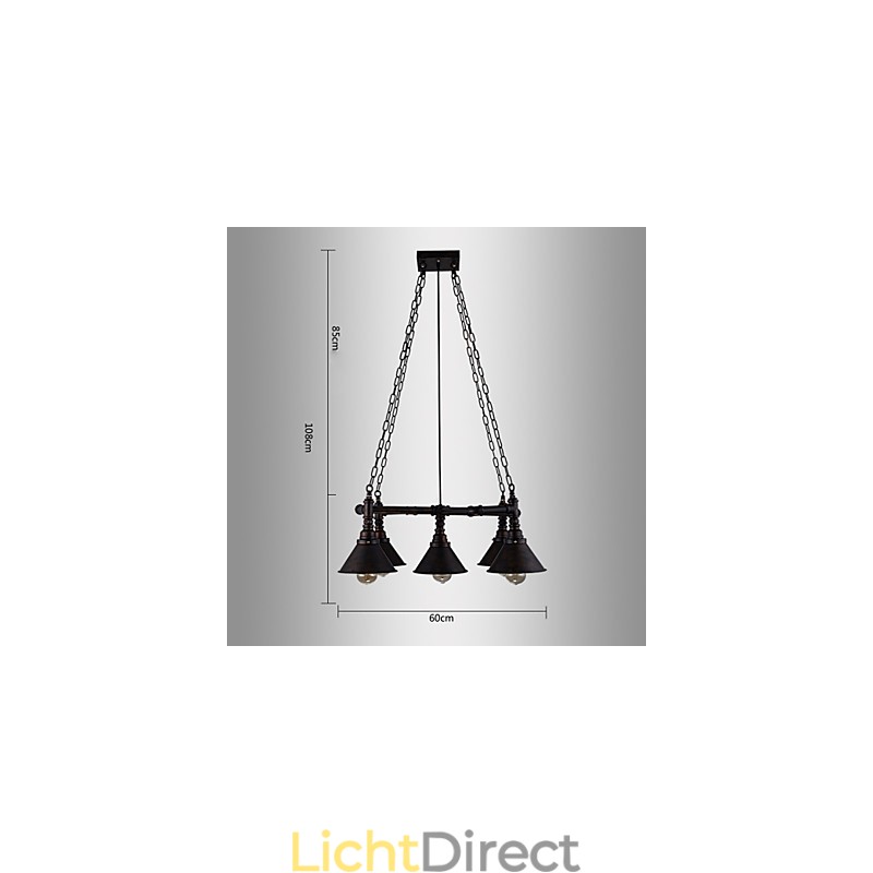 Retro Klassieke Metalen Plafondlampen Eenvoudige Hanglampen Café Hanglamp