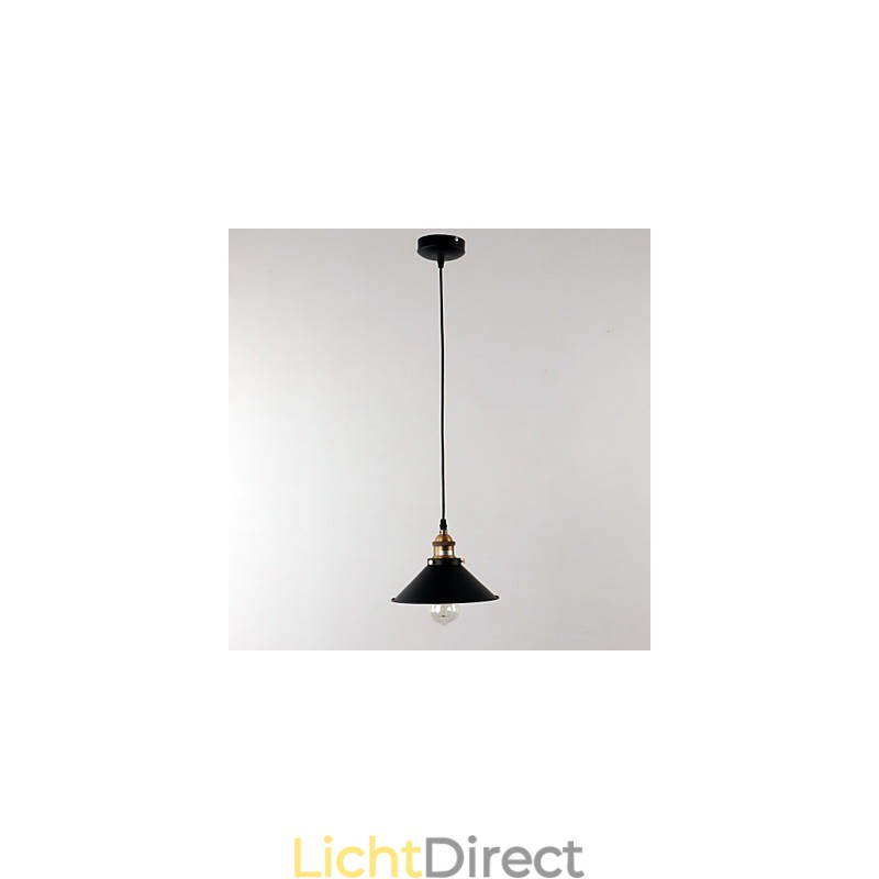 Traditionele klassieke retro kom mini stijl schilderij hanglamp