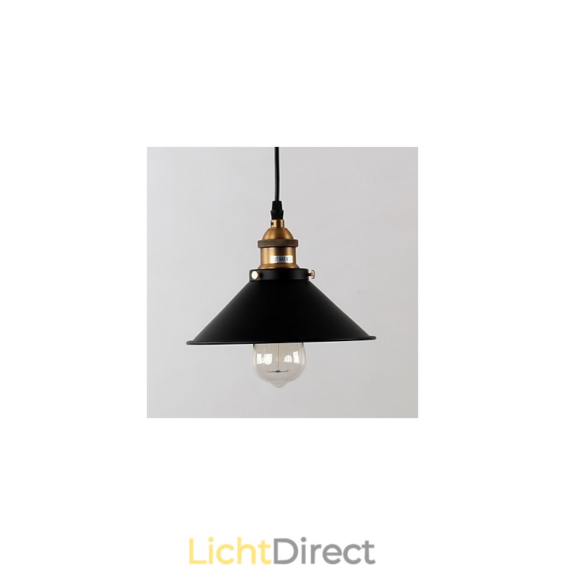 Traditionele klassieke retro kom mini stijl schilderij hanglamp