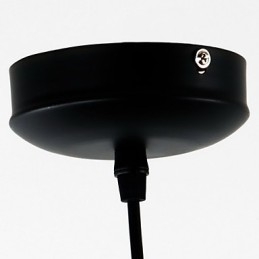 Traditionele klassieke retro kom mini stijl schilderij hanglamp