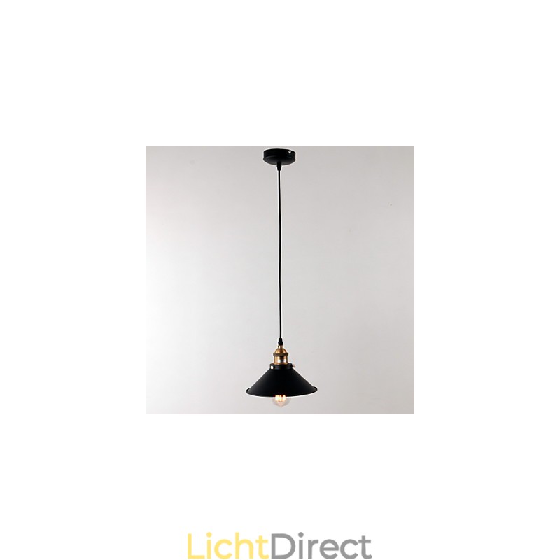 Traditionele klassieke retro kom mini stijl schilderij hanglamp