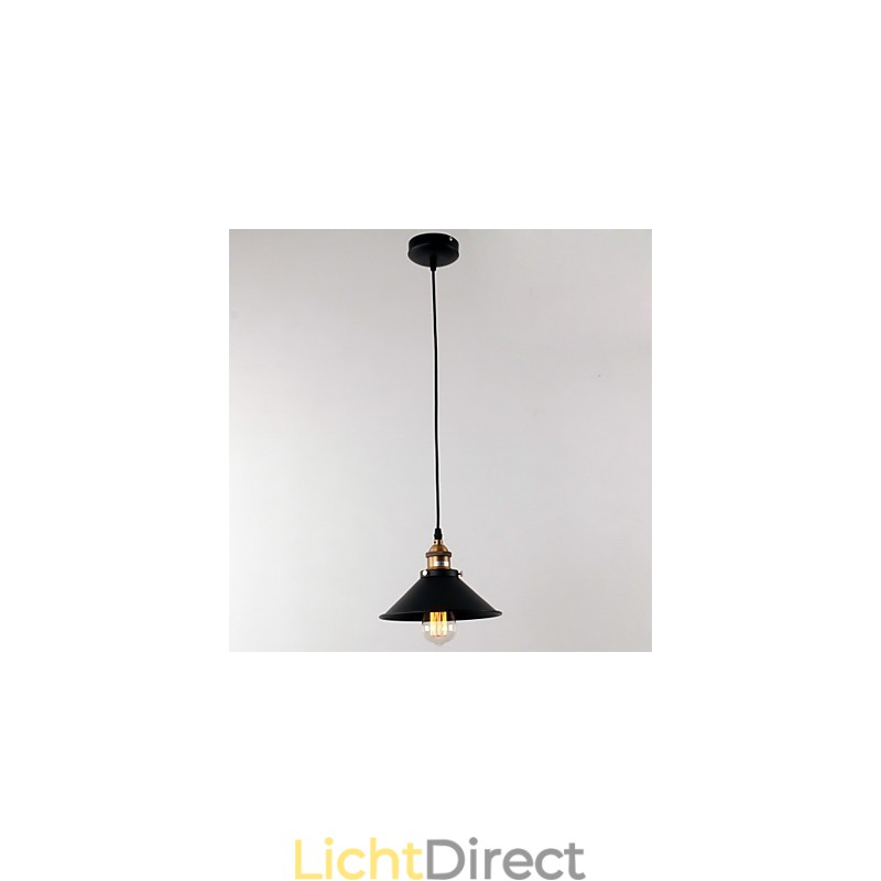 Traditionele klassieke retro kom mini stijl schilderij hanglamp