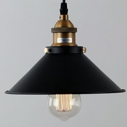 Traditionele klassieke retro kom mini stijl schilderij hanglamp