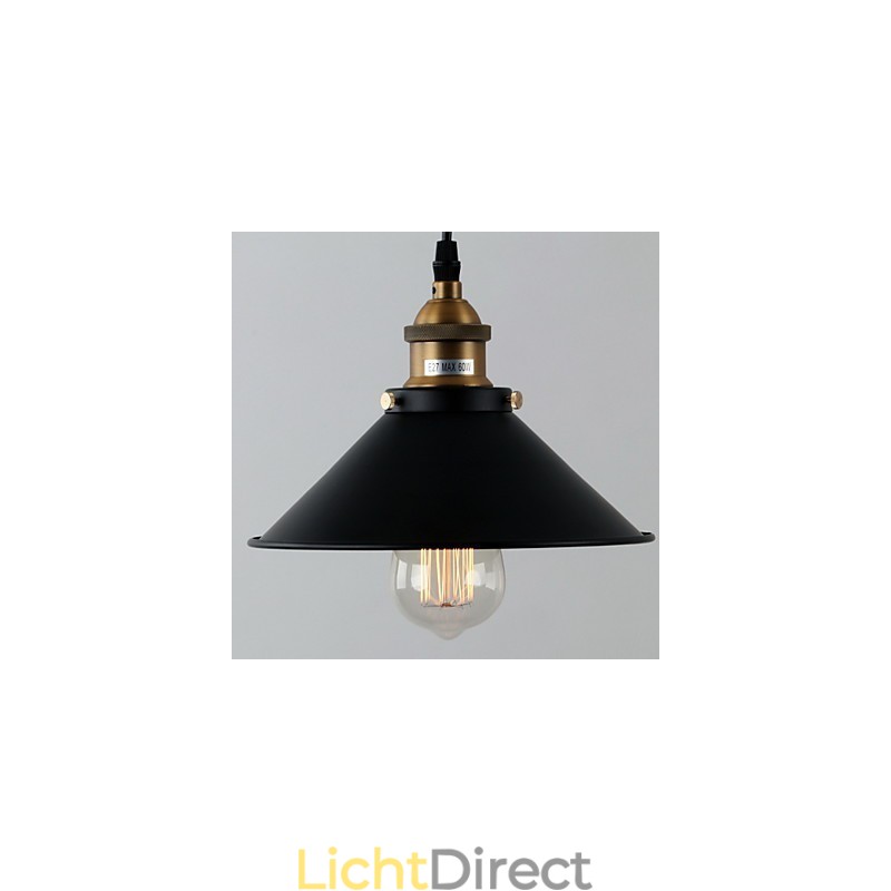 Traditionele klassieke retro kom mini stijl schilderij hanglamp