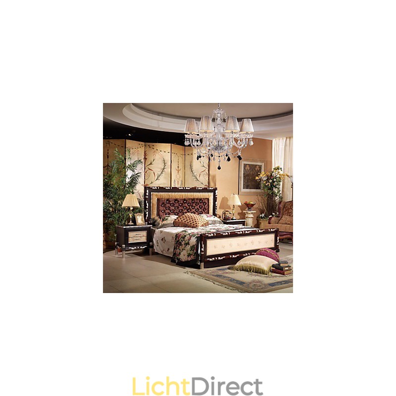 Kroonluchter Kristal Luxe Modern Wonen 8 Lampen
