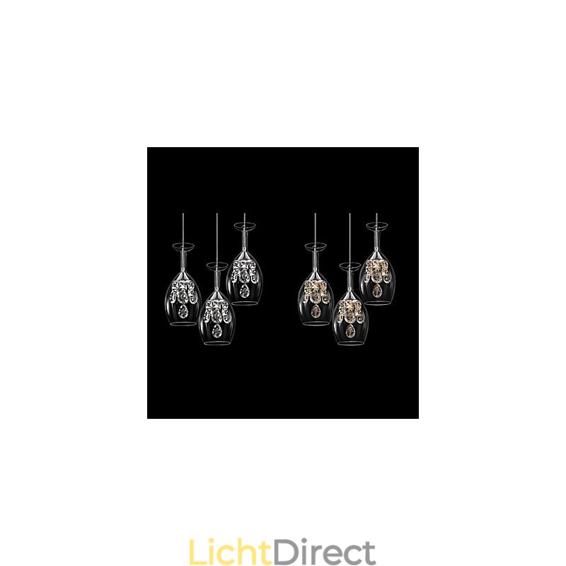 Moderne eigentijdse eiland andere metalen kroonluchter hanglamp
