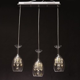 Moderne eigentijdse eiland andere metalen kroonluchter hanglamp