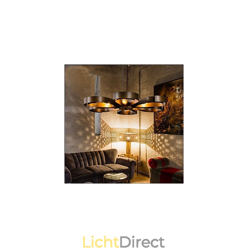 Amerikaanse Landelijke Ijzeren Industriële Windbloem Hanglamp