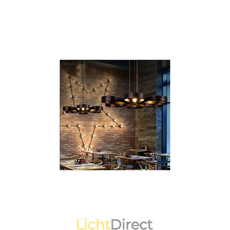 Amerikaanse Landelijke Ijzeren Industriële Windbloem Hanglamp