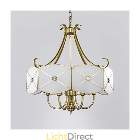 Moderne, eigentijdse decoratieve design koperen plafondlampfamilie Moderne, eigentijdse decoratieve design koperen plafondlampfamilie