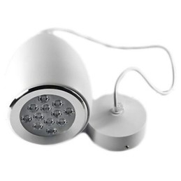 Moderne, eigentijdse metalen hanglamp met wereldbolschildering