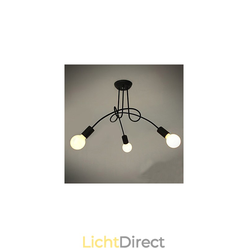 Moderne hedendaagse schilderij metalen kroonluchter