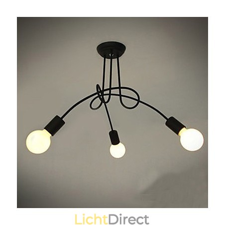 Moderne hedendaagse schilderij metalen kroonluchter