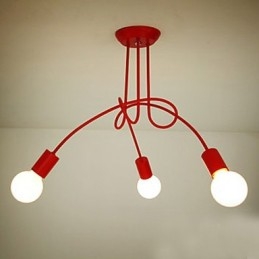 Moderne hedendaagse schilderij metalen kroonluchter