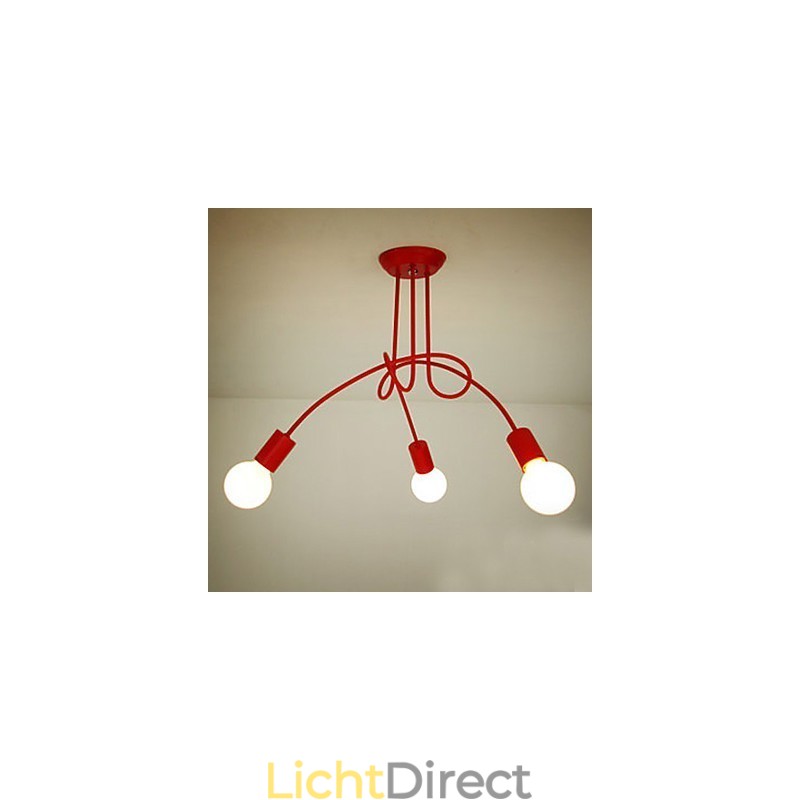 Moderne hedendaagse schilderij metalen kroonluchter