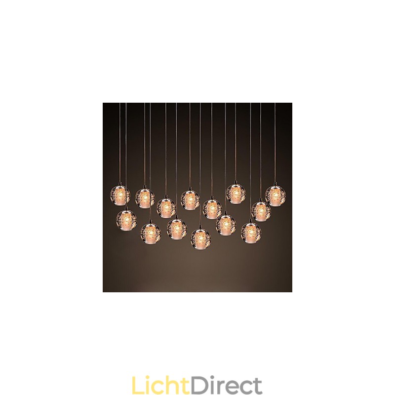 Hanglamp G4 Retroifit 3W Chrome Plating Kristal Moderne Hedendaagse Hanglamp
