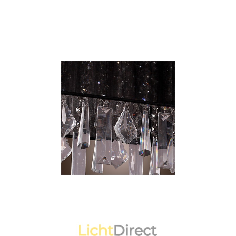 Moderne eigentijdse eiland kristal andere metalen hanglamp