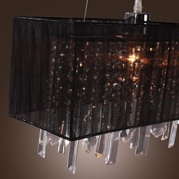 Moderne eigentijdse eiland kristal andere metalen hanglamp