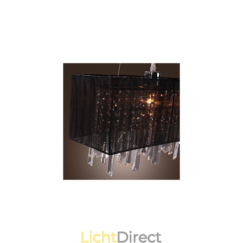 Moderne eigentijdse eiland kristal andere metalen hanglamp