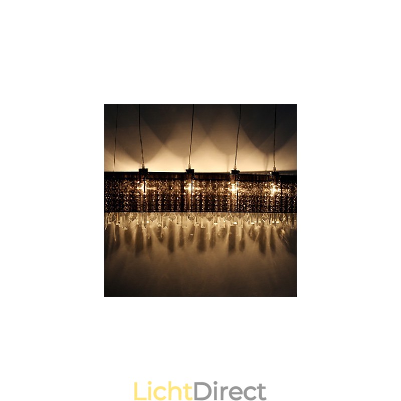 Moderne eigentijdse eiland kristal andere metalen hanglamp