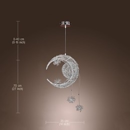 Moderne, eigentijdse Globe Mini-stijl gegalvaniseerde metalen hanglamp