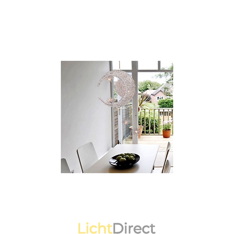 Moderne, eigentijdse Globe Mini-stijl gegalvaniseerde metalen hanglamp
