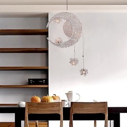 Moderne, eigentijdse Globe Mini-stijl gegalvaniseerde metalen hanglamp