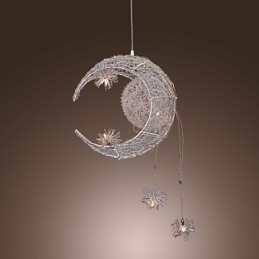 Moderne, eigentijdse Globe Mini-stijl gegalvaniseerde metalen hanglamp