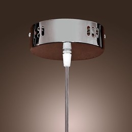 Moderne, eigentijdse Globe Mini-stijl gegalvaniseerde metalen hanglamp