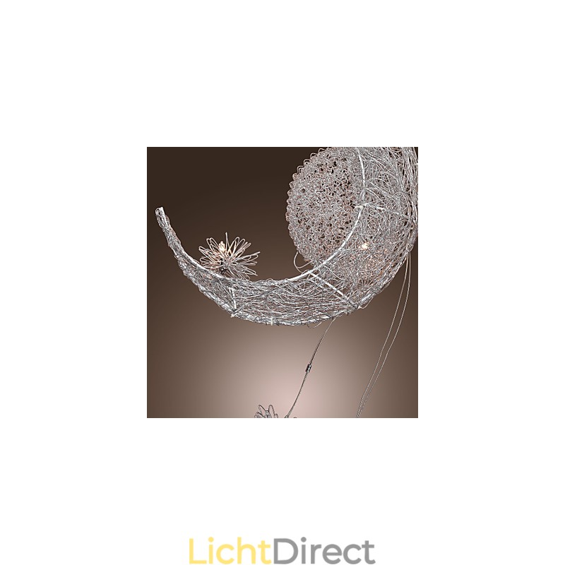 Moderne, eigentijdse Globe Mini-stijl gegalvaniseerde metalen hanglamp