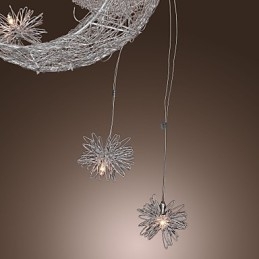 Moderne, eigentijdse Globe Mini-stijl gegalvaniseerde metalen hanglamp