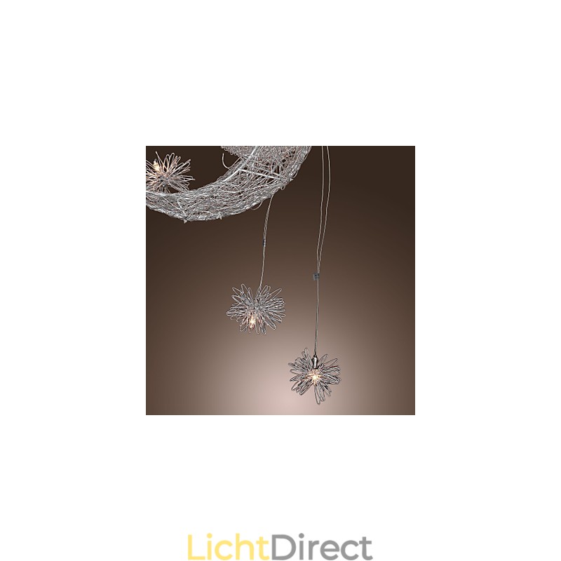 Moderne, eigentijdse Globe Mini-stijl gegalvaniseerde metalen hanglamp