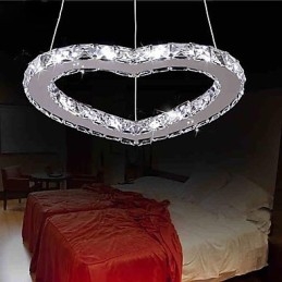 Moderne eigentijdse kristallen chromen metalen kroonluchter