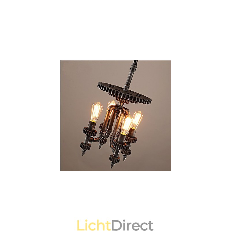 Retro mechanische apparatuur winkel decoratieve verlichting