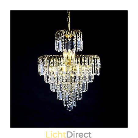 Europese stijl luxe 6-lichts kroonluchter in kroonvorm Europese stijl luxe 6-lichts kroonluchter in kroonvorm