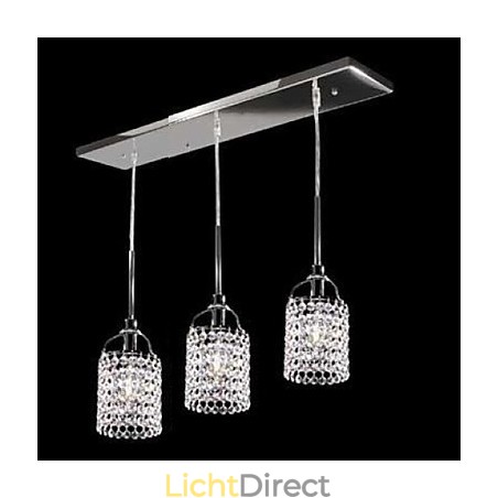 Kristallen metalen hanglamp Kristallen metalen hanglamp