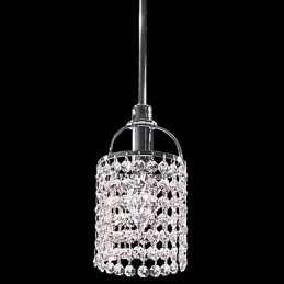 Kristallen metalen hanglamp