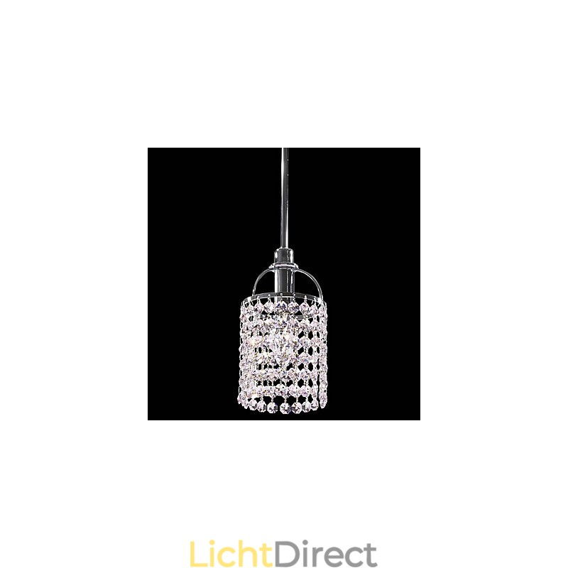 Kristallen metalen hanglamp