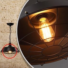 Hanglampen Amerikaans Landelijk Retro Smeedijzer Hedendaags en Gecontracteerd Magazijn Hanglamp