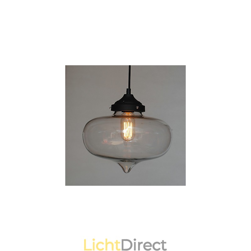 Bubble Design Hanglamp 1 Licht met Transparante Kap