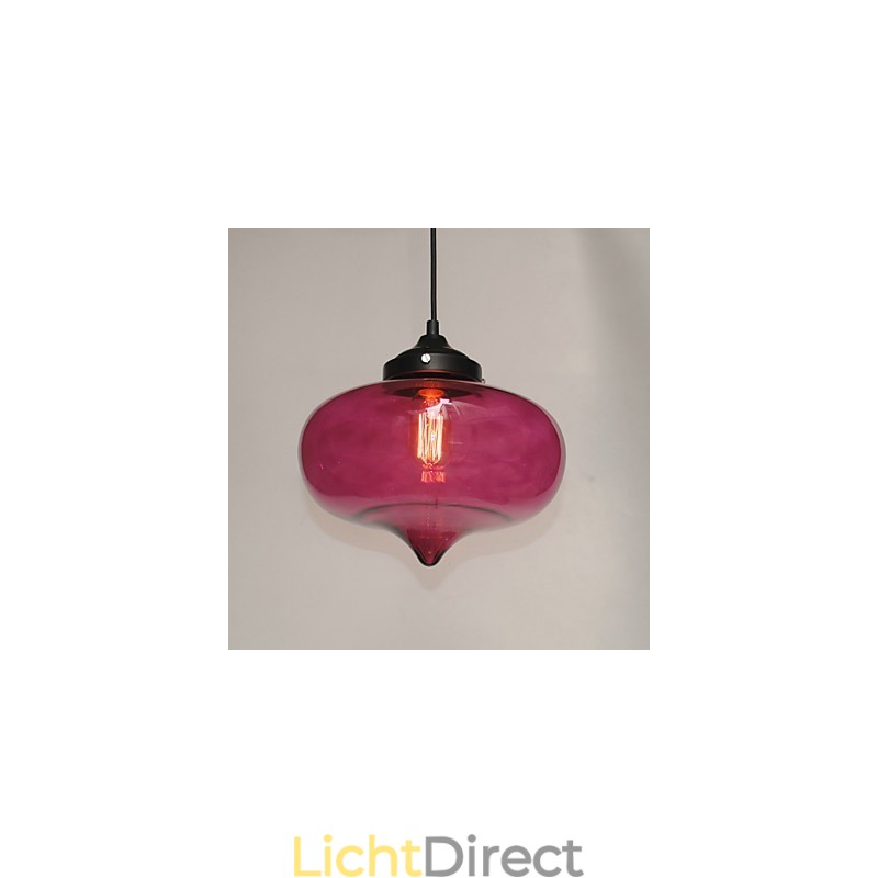 Bubble Design Hanglamp 1 Licht met Transparante Kap